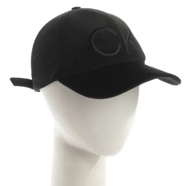 Cap, in Black, Polyester, Calvin Klein