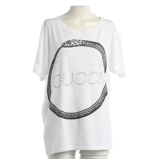 Shirt, in White, Cotton, Gucci