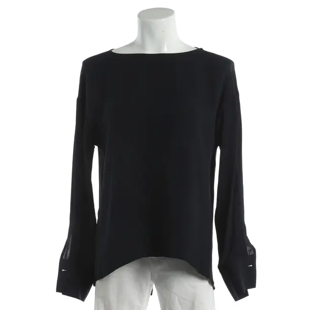 Blouse, in Navy, Silk, Theory