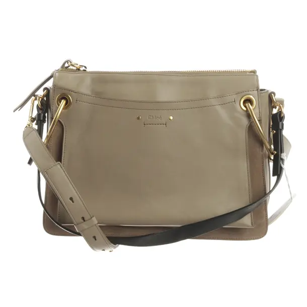 Shoulder Bag, in Gray, Leather, Chloé