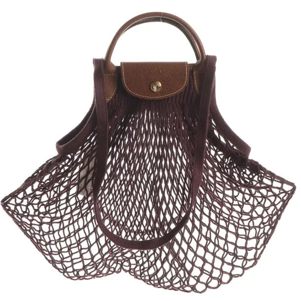 Handtasche, in Braun, Baumwolle, Longchamp