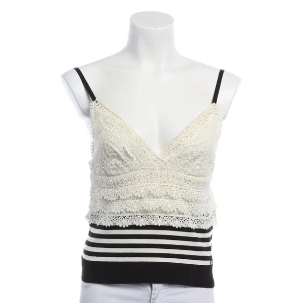 Top, in Cream, Viskose, Chanel