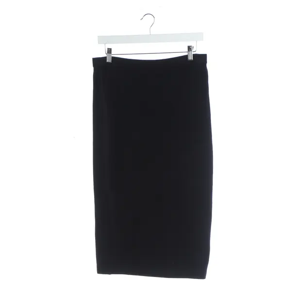 Skirt, in Navy, Cotton, Chanel
