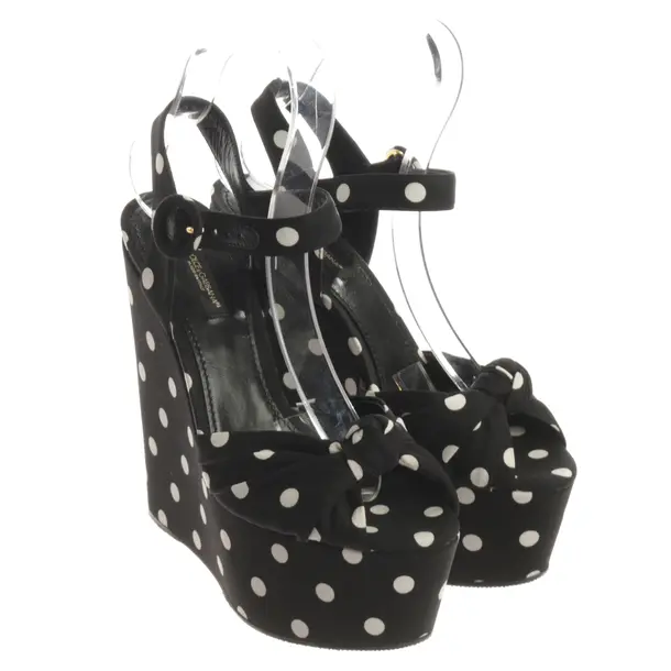 Wedges, in Schwarz, Dolce & Gabbana