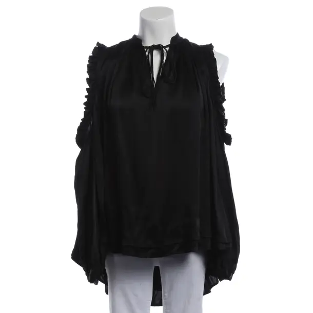 Blouse, in Black, Viscose, Sly 010
