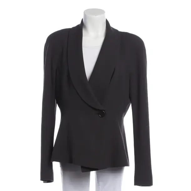 Blazer, in Dark Gray, Wolle, Armani Collezioni