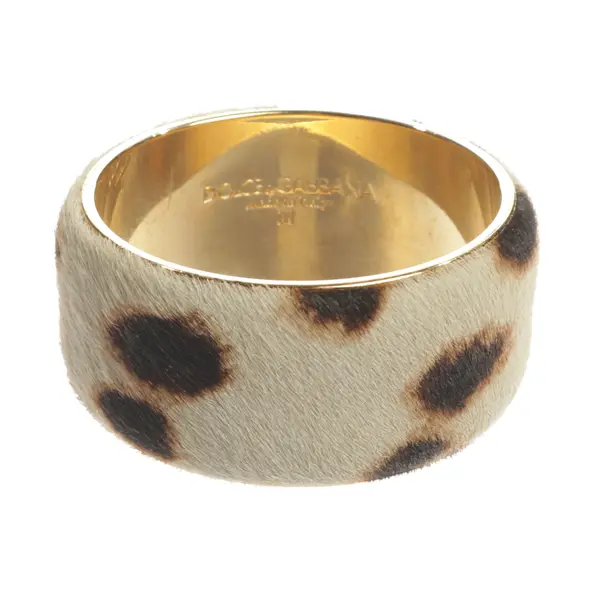 Armreif, in Beige, Fell, Dolce & Gabbana