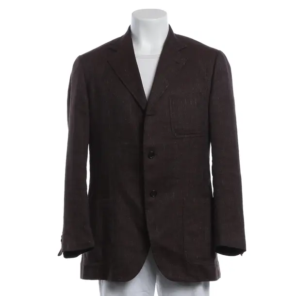 Blazer, in Dark Brown, Linen, Etro