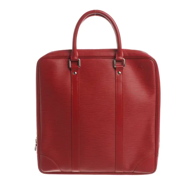 Tote Bag, in Red, Leather, Louis Vuitton