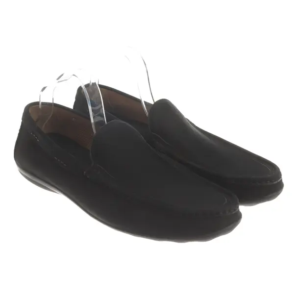 Loafers, in Black, Giorgio Armani