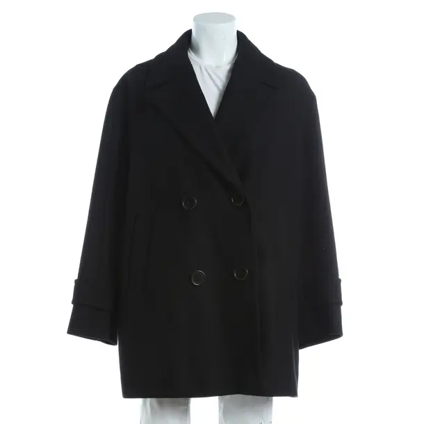 Wintermantel, in Schwarz, Wolle, Windsor