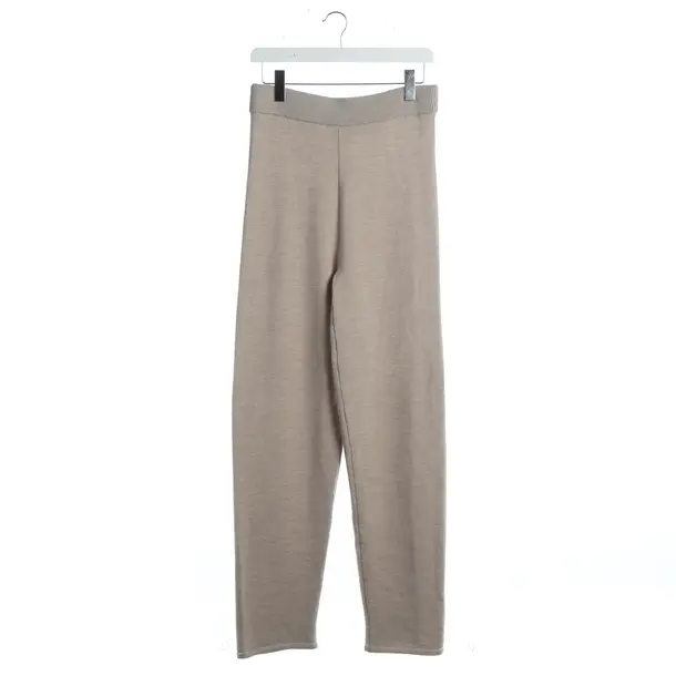 Hose, in Beige, Wolle, Max Mara