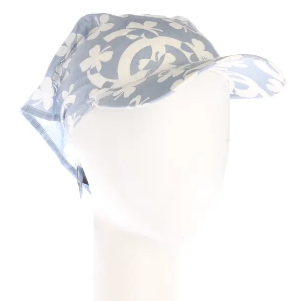 Cap, in Blau, Baumwolle, Chanel