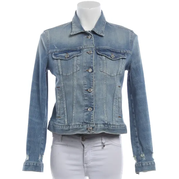 Giacca di jeans, in Blu, Cotone, 7 per tutta l'umanità