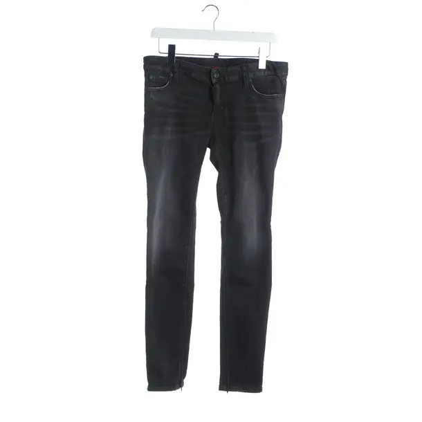 Straight Fit Jeans, in Dark Gray, Baumwolle, Dsquared
