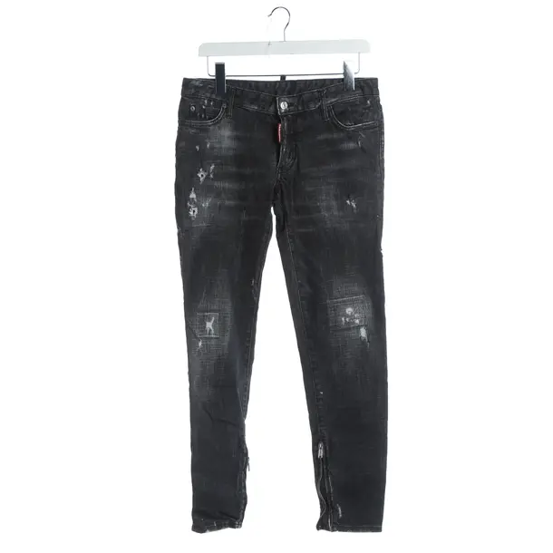Jeans straight fit, in Grigio scuro, Cotone, Dsquared