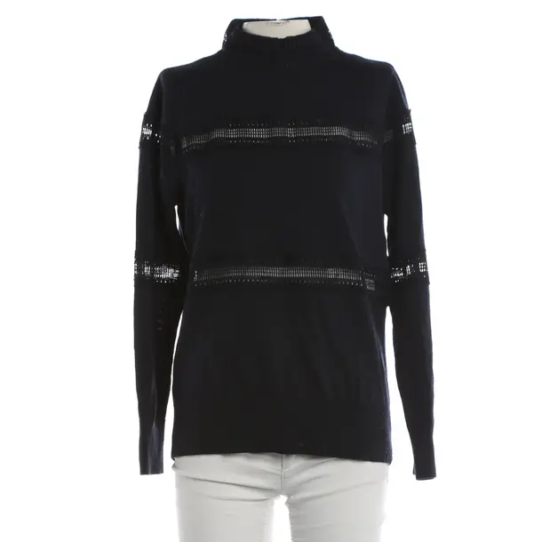 Wool Jumper, in Navy, Wolle, Sandro