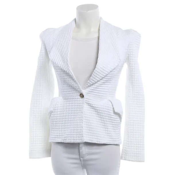 Blazer, in White, Baumwolle, Vivienne Westwood