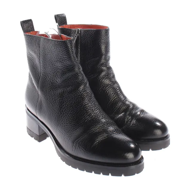 Stiefeletten, in Schwarz, Santoni
