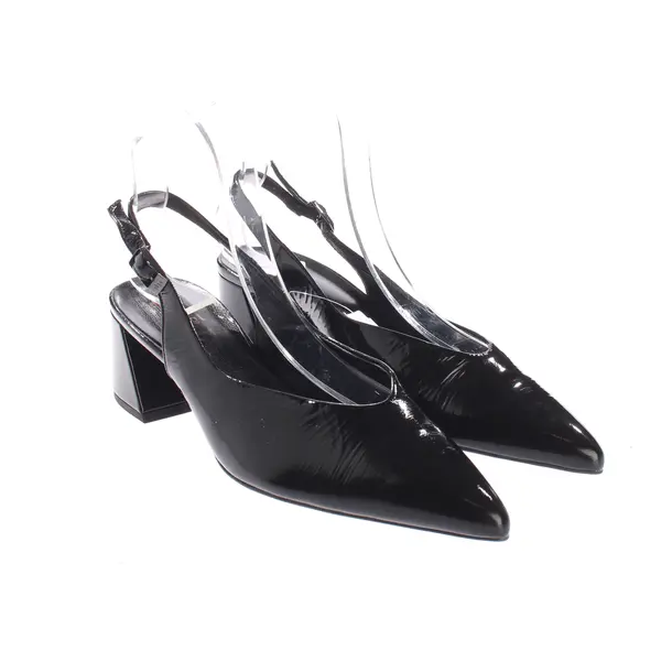 Slingbacks, in Black, Högl