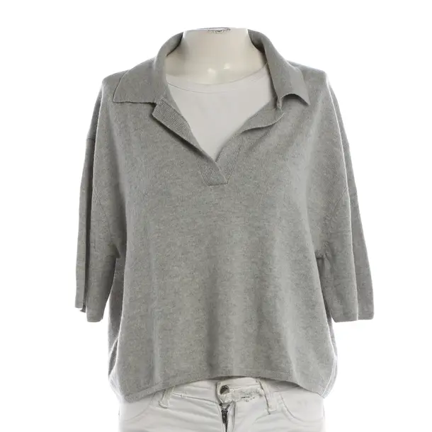 Pullover, in Grau, Kaschmir, Lisa Yang