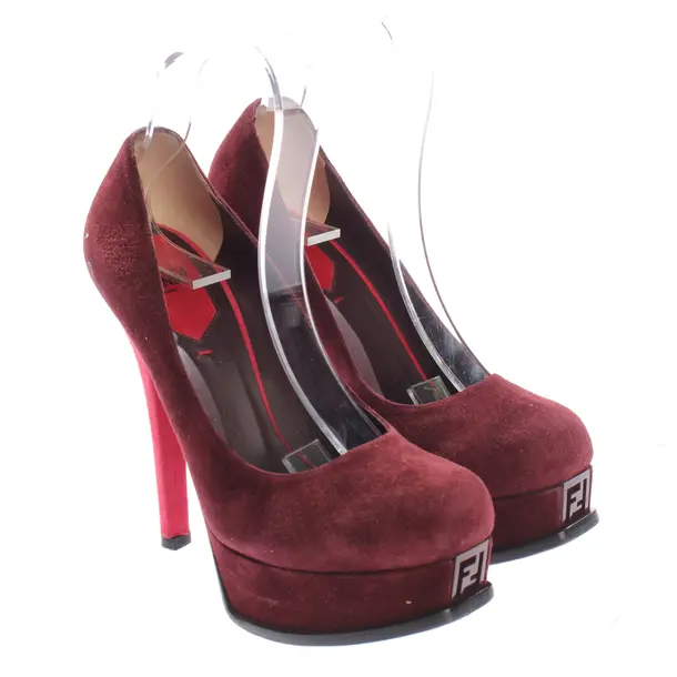 Pumps, in Bordeaux, Fendi