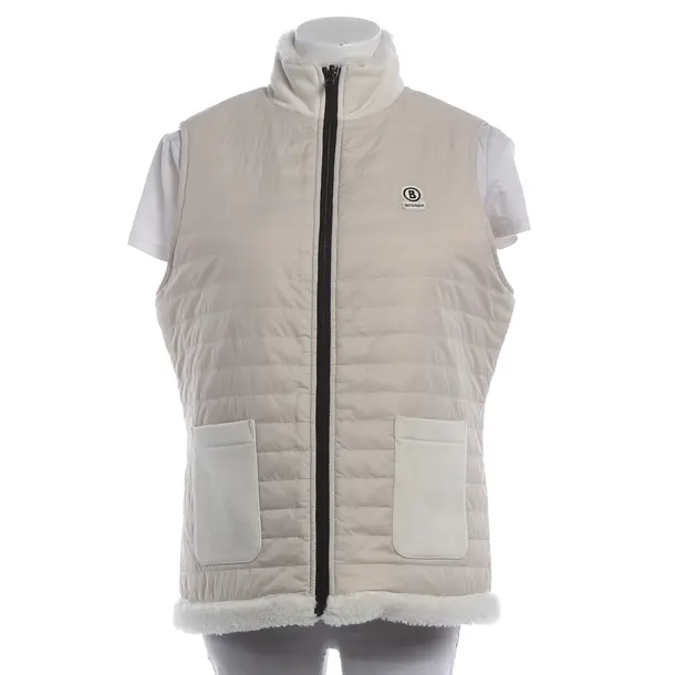 Vest, in Beige, Polyester, Bogner