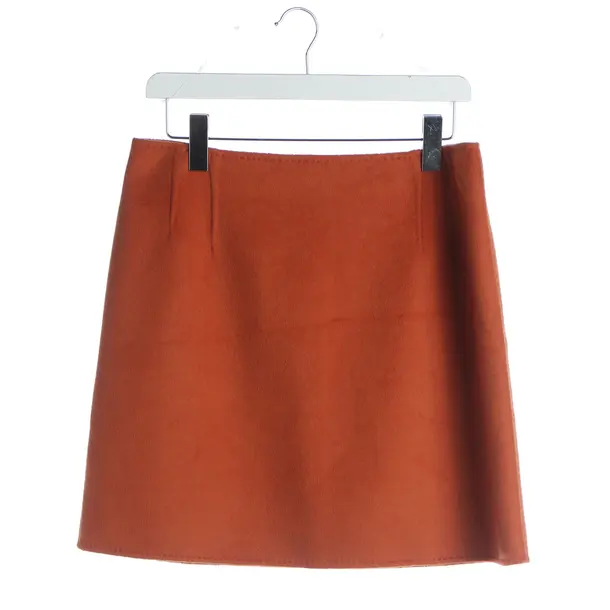 Skirt, in Dark Orange, Cashmere, Iris von Arnim