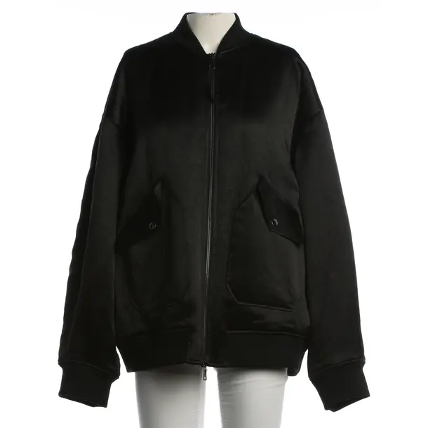 Mid-Season Jacket, in Black, Viscose, Max Mara