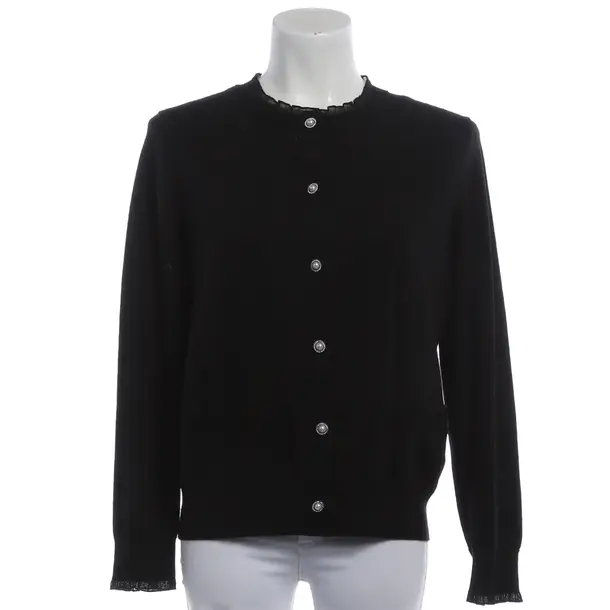 Strickjacke, in Schwarz, Wolle, Marc Cain