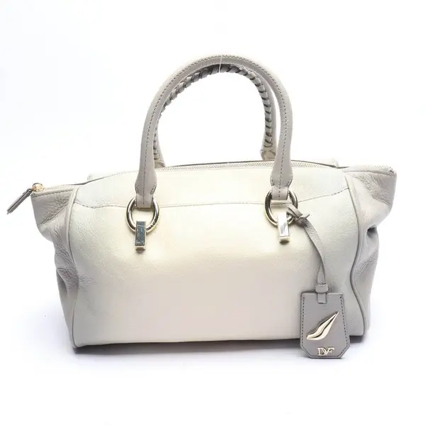 Handbag in Gray, Leather, Diane von Furstenberg