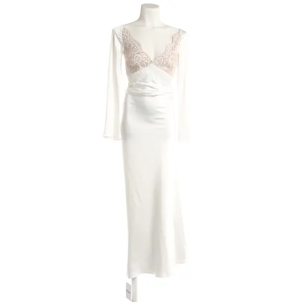 Wedding Dress, in White, Polyester, self-portrait