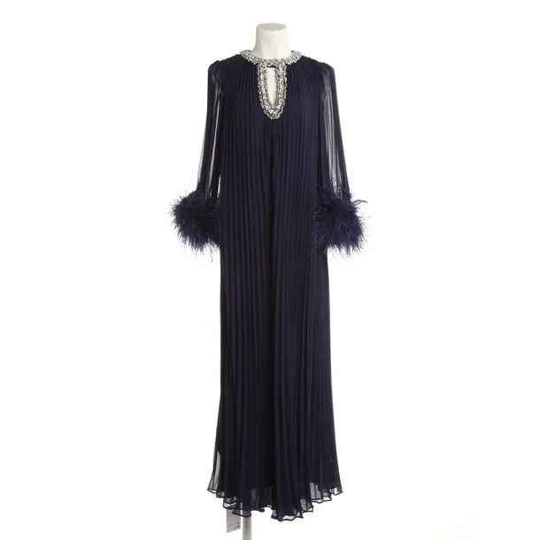 Cocktail Dress, in Navy, Polyester, self-portrait