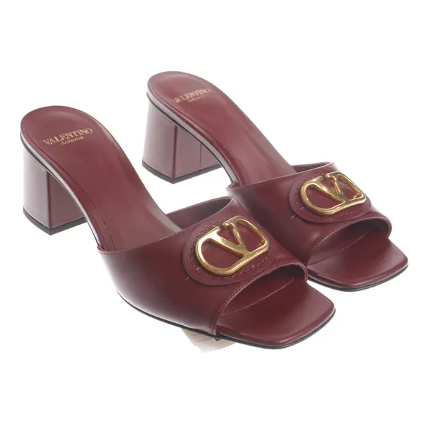 Sandaletten, in Bordeaux, Valentino