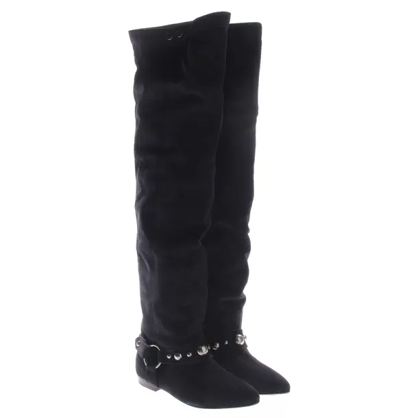 Overkneestiefel, in Dunkelgrau, Isabel Marant