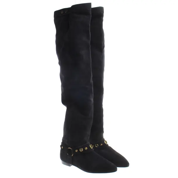 Overkneestiefel, in Navy, Isabel Marant