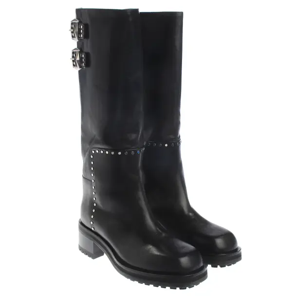 Stiefel, in Schwarz, Jimmy Choo