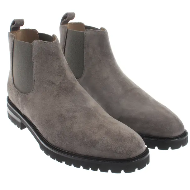 Chelsea Boots, in Gray, Manolo Blahnik