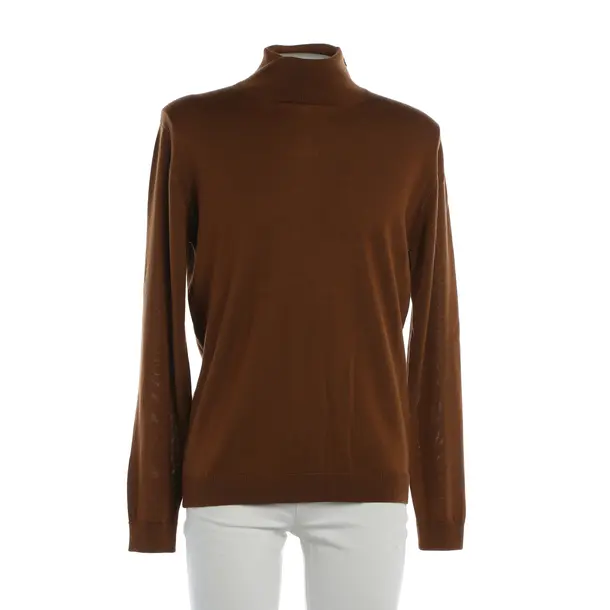 Jumper, in Light Brown, Wool, Roberto Collina