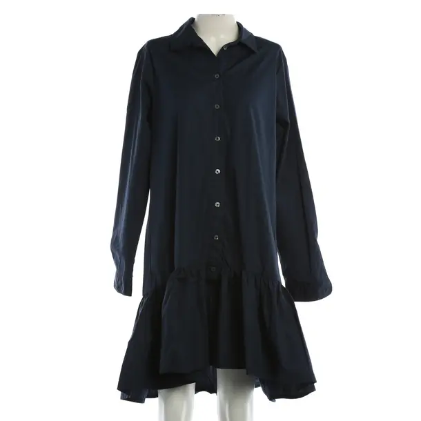 Kleid, in Navy, Baumwolle, 0039 Italy