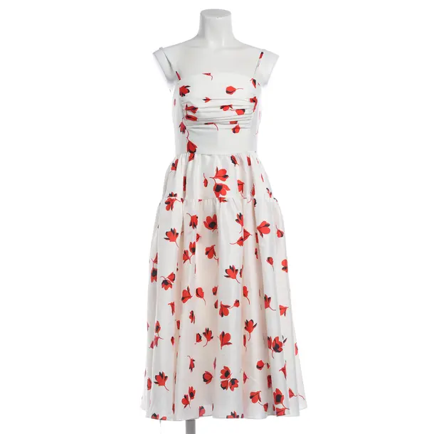 Kleid, in Weiß, Polyester, self-portrait