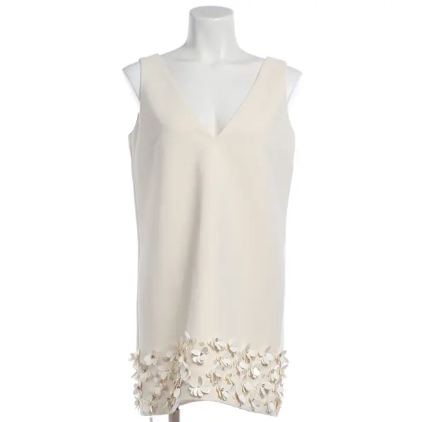 Cocktail Dress, in Cream, Polyester, self-portrait