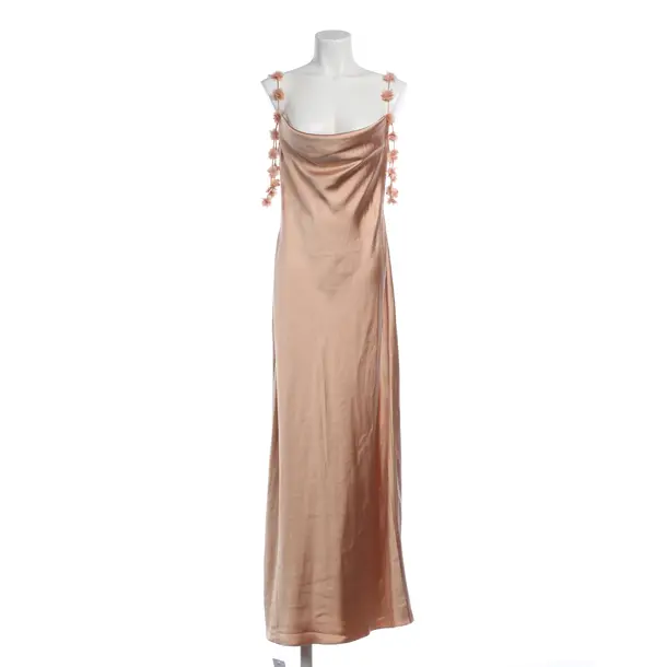Dress, in Peach, Polyester, self-portrait