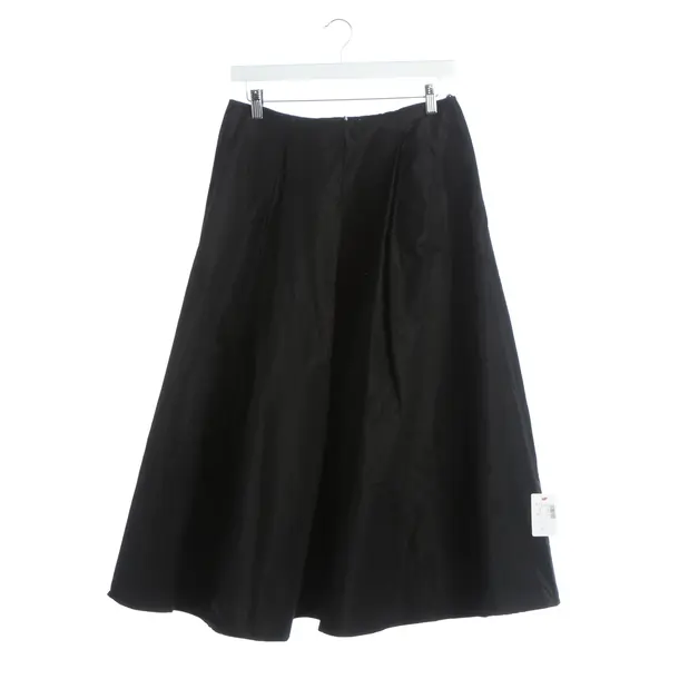 Skirt, in Black, Cotton, Max Mara