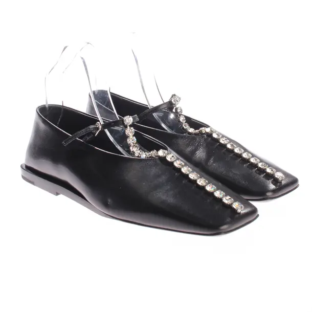 Flats, in Black, Jil Sander