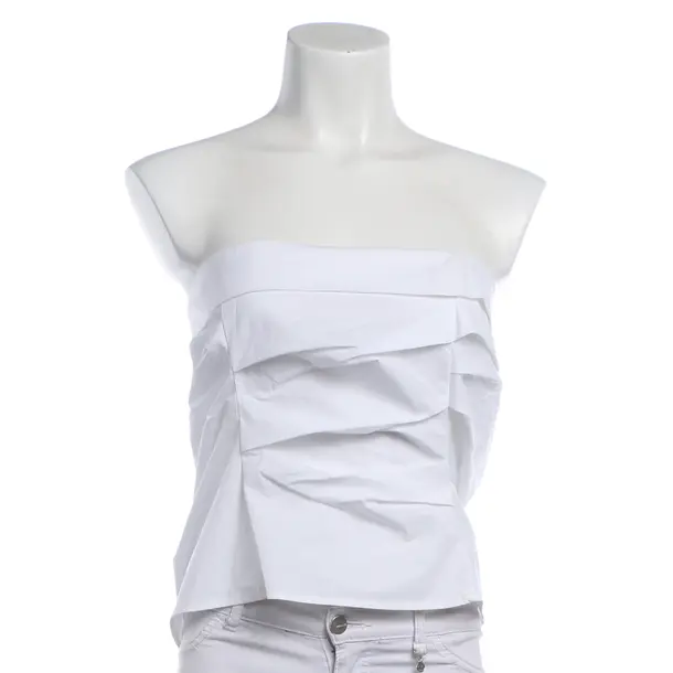 Top, in White, Cotton, Proenza Schouler
