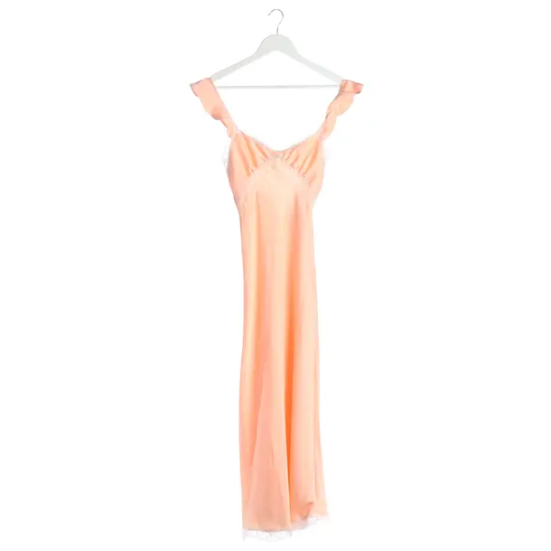 Cocktail Dress, in Peach, Polyester, Faithfull