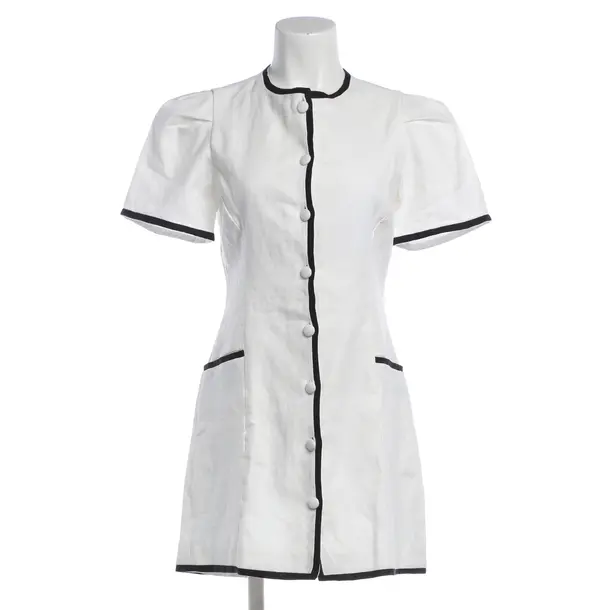 Dress, in White, Linen, Faithfull