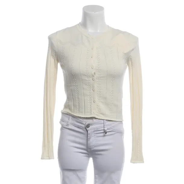 Strickjacke, in Cream, Baumwolle, Faithfull
