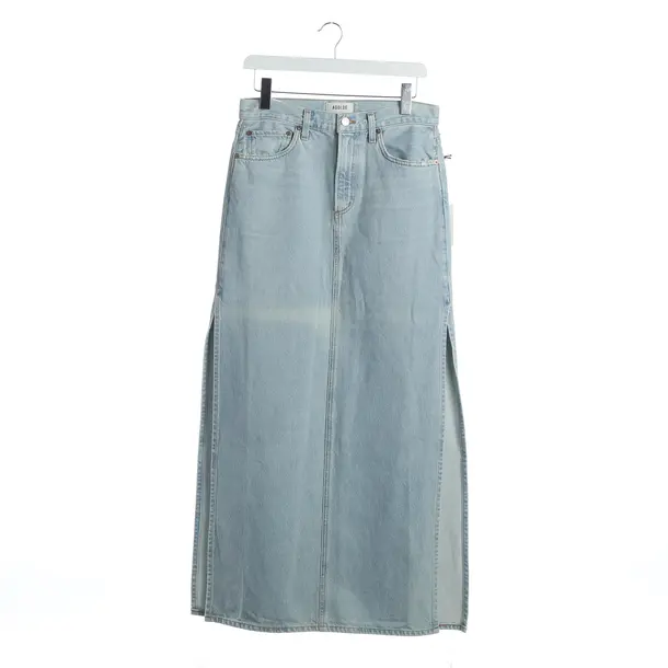 Skirt, in Light Blue, Cotton, Agolde